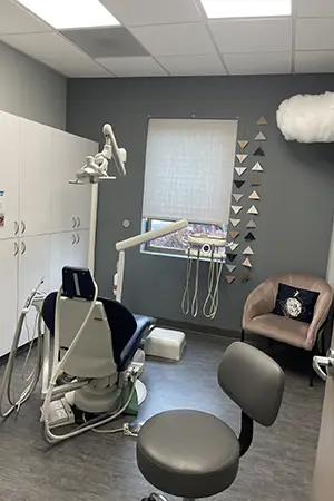 Operatories at Fuquay pediatric office.