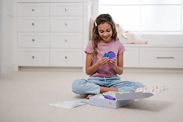 Child using Toothpillow placeholder photo.