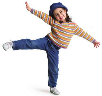 An adorable little girl smiling because she's cavity free